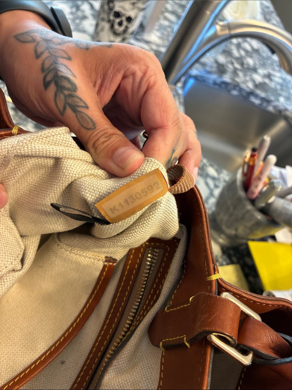 Monogram Barlow Satchel - Picture 3 of 11